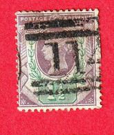 GBT1317- GRÃ-BRETANHA 1887_ 92- USD - Used Stamps