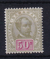 Sarawak: 1899/1908   Charles Brooke (inscr. 'Postage Postage')   SG46     50c     MH - Sarawak (...-1963)