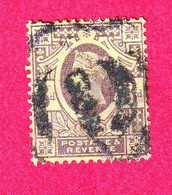 GBT1322- GRÃ-BRETANHA 1887_ 92- USD - Oblitérés