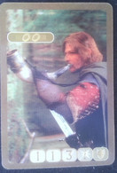 ► BOROMIR Lord Of The Rings (3D German Trading Card) Le Seigneur Des Anneaux Version Allemagne En Relief  Kellog's - El Señor De Los Anillos