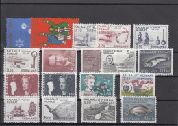 Greenland 1984-1985 - Full Years MNH ** - Volledige Jaargang