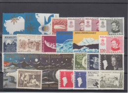 Greenland 1978 1979 1980 - Full Years MNH ** - Años Completos