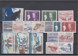 Greenland 1981-1982 - Full Years MNH ** - Années Complètes