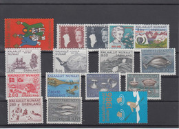 Greenland 1985-1986 - Full Years MNH ** - Années Complètes