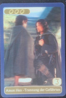 ► AMON HEN  Lord Of The Rings (3D German Trading Card) Le Seigneur Des Anneaux Version Allemagne En Relief  Kellog's - Il Signore Degli Anelli
