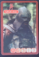 ► URUK-HAI Lord Of The Rings (3D German Trading Card) Le Seigneur Des Anneaux Version Allemagne En Relief  Kellog's - El Señor De Los Anillos