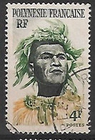 Polynésie Française Série Courante:indigène   N°5  Année:1958/60 - Used Stamps