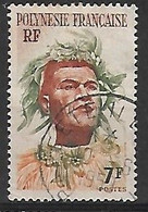 Polynésie Française Série Courante:indigène   N°7  Année:1958/60 - Usados