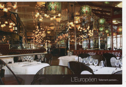 Carte Postale Brasserie L'Européen Paris - Restaurants