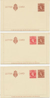 GB 1940/52, GVI 7 Different Superb Unused Postal Stationery Letter Cards @LOOK@ - Postwaardestukken