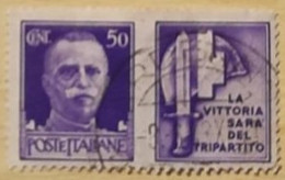 ITALIA  REGNO 1942 PROPAGANDA MILITARE  CENT. 50 - Libya