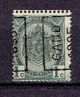Préo - Voorgestempelde Postzegels 23A - Gand 1895 Timbre N°53 - Roulettes 1894-99