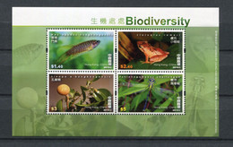 Hong Kong - Block Nr. 214 - "Biologische Vielfalt" ** / MNH (aus Dem Jahr 2010) - Unused Stamps