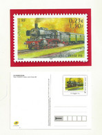 PAP CARTE POSTALE LA POSTE LOCOMOTIVE 230 CLASSE P8 NEUVE. - Pseudo-entiers Officiels