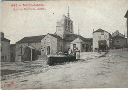 LOZERE : St Alban, La Place - Saint Alban Sur Limagnole
