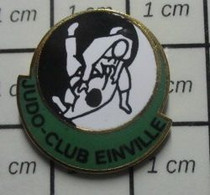 815A Pin's Pins / Beau Et Rare / SPORTS /  JUDO-CLUB DE EINVILLE Meurthe-et-Moselle, En Région Grand Es - Transports