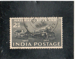 INDE   République  1953  Y.T. N° 43  Oblitéré - Used Stamps