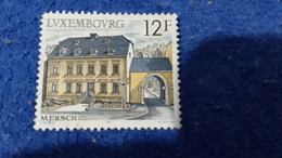 LÜKSEMBURG -1970-80  -12F DAMGALI ANMA PULU - Used Stamps