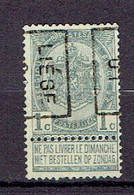 Préo - Voorgestempelde Postzegels 357B Liège 1901 Timbre N°53 - Roulettes 1894-99