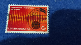 LÜKSEMBURG 1960-80  12F DAMGALI ANMA PULU - Used Stamps