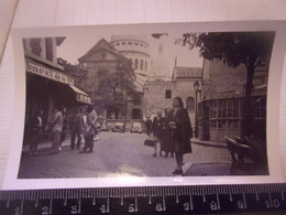 ♥️  PHOTO AMATEUR PARIS MONTMARTRE PLACE DU TERTRE SEPTEMBRE 1946 - Autres & Non Classés