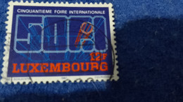 LÜKSEMBURG 1970-80  12F. F. DAMGALI ANMA PULU - Used Stamps