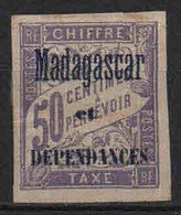 Madagascar  - 1896 -Tb Taxe Des Colonies Surch  -   N° 6 - Neufs * - MLH - Postage Due