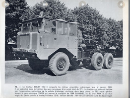 Berliet TBU 15 - Fahrzeuge