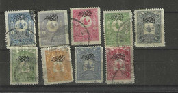 Timbres De 1905 Avec Surcharge  Obltéréi - ...-1858 Prephilately