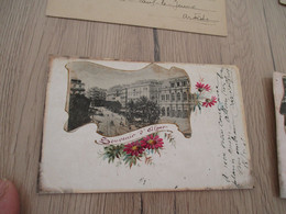 CPA  Algérie  Alger Montage Et Dessins Unique Souvenir 1905 - Algiers