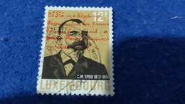 LÜKSEMBURG 1970-80  12F. . . DAMGALI ANMA PULU - Used Stamps