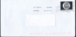 France-IDTimbres - Faïence De Moulins - YT IDT 7 Sur Lettre Du 20-07-2012 - Briefe U. Dokumente