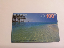 Thailand  - L&G - TOT - T 227 Province Trad Beach 100 Baht 592B - Thaïland