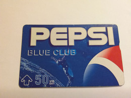 Thailand  - L&G - TOT - T 233 Pepsi Blue Club Satellite Planet Earth Space 50 Baht 601A - Thaïland