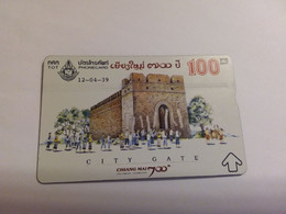 Thailand  - L&G - TOT - T 243 Chiang Mai 700th Anniversary Gate 100 Baht 643B - Thaïland