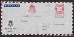 Espagne España EMA Cachet Rouge 1964 Ofice Editorial Publicidad Spain Franking Meter - Franking Machines (EMA)