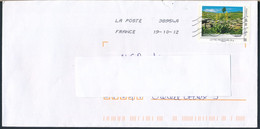 France-IDTimbres - Gentiane - YT IDT 7 Sur Lettre Du 19-10-2012 - Storia Postale