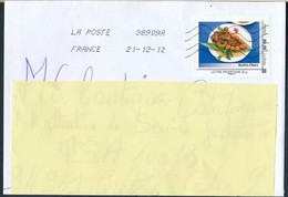 France-IDTimbres - Bouillon D'Awara - YT IDT 7 Sur Lettre Du 21-12-2012 - Cartas & Documentos