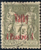 Vathy, Bureau Français 1893 4 Pi On 1 Fr  MH French Office 2212.1805, Samos - Used Stamps