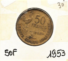 50 Francs  "Guiraud 1953       TTB - 50 Francs