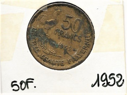 50 Francs  "Guiraud 1952       TTB - 50 Francs