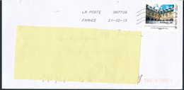 France-IDTimbres - Vieille Bourse - Lille - YT IDT 7 Sur Lettre Du 21-02-2013 - Cartas & Documentos