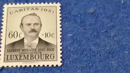 LÜKSEMBURG 1950-60 -60C+10C. . DAMGASIZ  ANMA PULU - Used Stamps