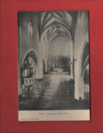 CPA -  Gray - Intérieur De L'église N.D. - Gray