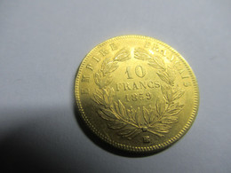 10 Francs Or 1859 BB - 10 Francs (oro)