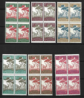 Timbre De Colonie Francaises Nlle Calédonie Neuf ** Taxe N 30/31/32/33/34/35 Gomme Coloniales - Timbres-taxe