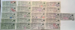 Ireland RARE "Irish Postal Order" 1966-1969 21 Different ! 6d-19s (postal Note Stationery Money Irlande Irland Bon - Enteros Postales