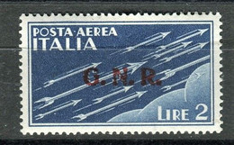 RSI 1944 POSTA AEREA 2 LIRE ** MNH - Portomarken