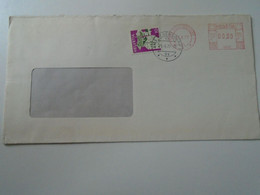 ZA400.16   Switzerland Suisse   Uprated  Postage Meter - Cancel  1977 Regensdorf    - Ema -red Meter - Postage Meters