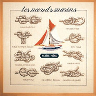 Kit Noeuds Marins Point De Croix Et Broderie - Punto De Cruz